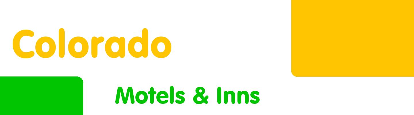 Best motels & inns in Colorado - Rating & Reviews